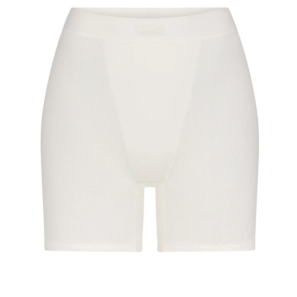 Skims Cotton Rib Boxer Short